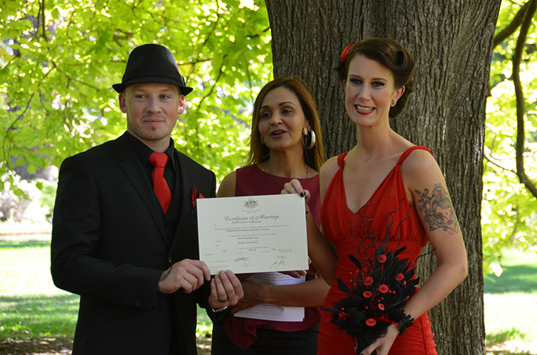 basic ceremony melbourne civil wedding celebrant