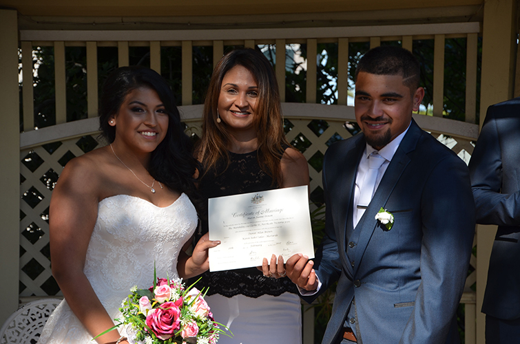 mulgrave wedding celebrant