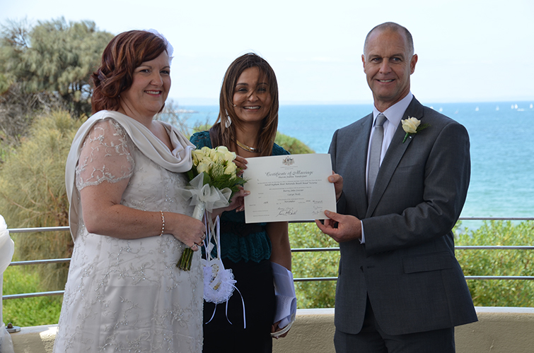 marriage celebrant mentone