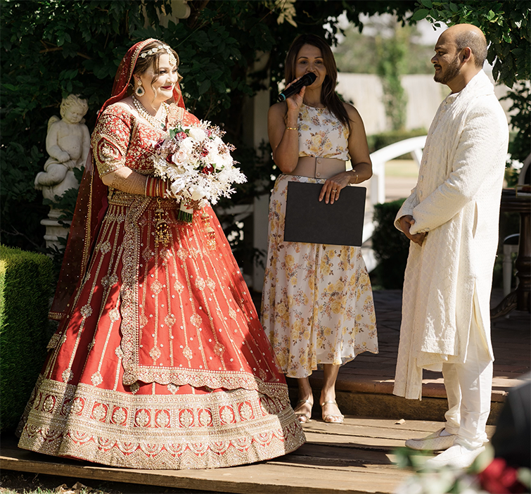 indian wedding celebrant in melbourne