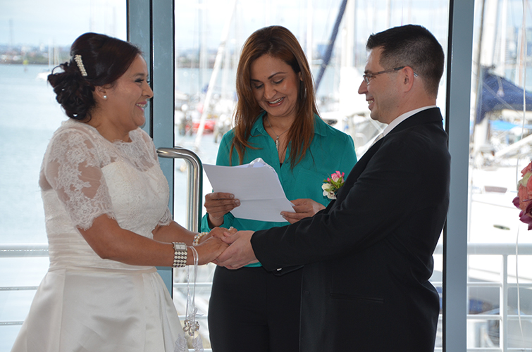docklands wedding celebrant